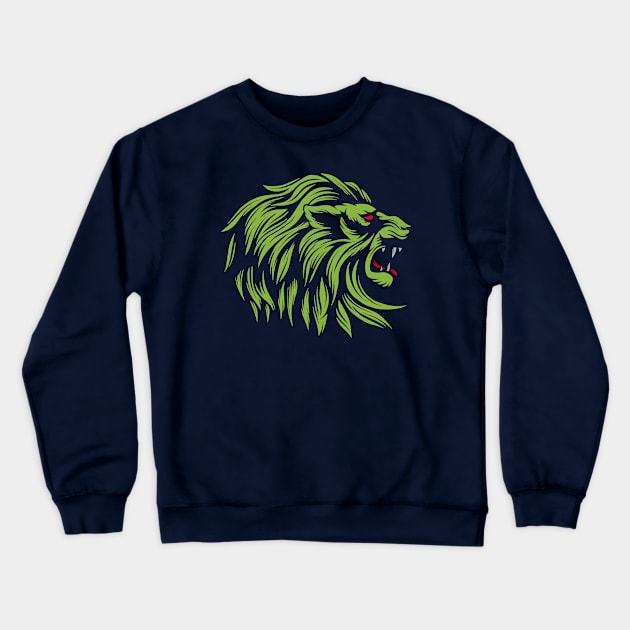 Lion Crewneck Sweatshirt by Tuye Project